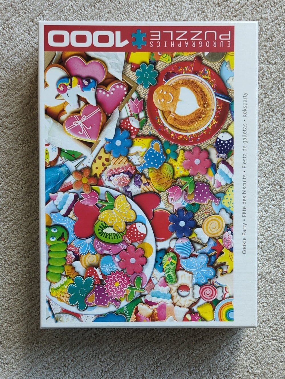 Eurographics Cookie Party Puzzle - Eurographics 1000 Pieces